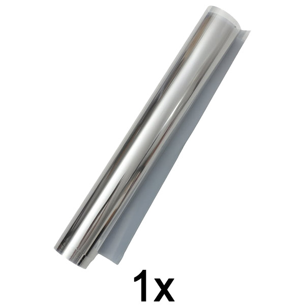 1x Fletë pasqyre vetë-ngjitëse (45 x 200 cm) | FOILBLISS